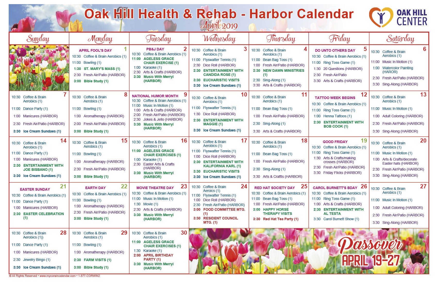 Oak Hill Center Centers Health Care Nursing and